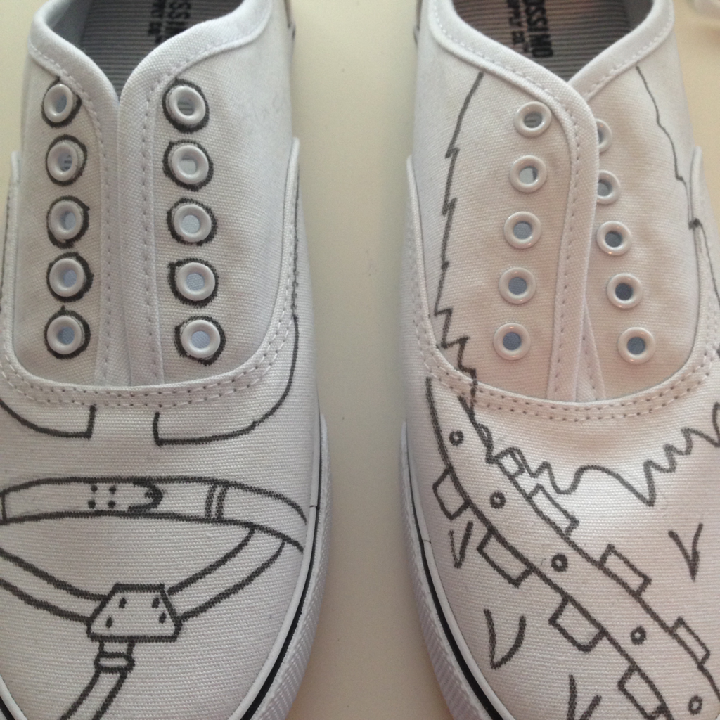 star wars canvas shoes